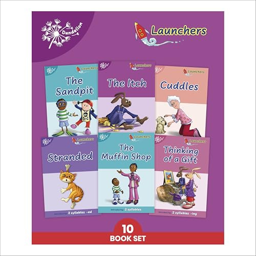 Phonic Books Dandelion Launchers Units 16-20: Simple two-syllable words and suffixes (Phonic Books Beginner Decodable Readers)