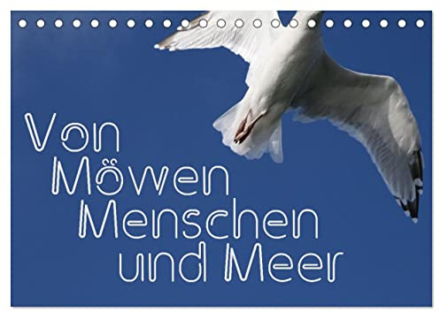 Von Möwen, Menschen und Meer (Tischkalender 2026 DIN A5 quer), CALVENDO Monatskalender: Der Mensch und die Möwe - eine immer wieder spannende Geschichte (CALVENDO Menschen)