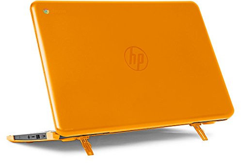 Carcasa Rígido mCover para HP Chromebook 14 DBxxxx / 14-G5 / 14-CA0xxxx Series (no compatible con CUALQUIER otro modelo) (Naranja)