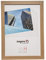 Hampton Frames Sorbonne - Marco de fotos (acrílico, sin vidrio), efecto madera, tamaño A4, 21 x 30 cm, color marrón