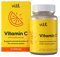 Vitl Vitamin C 500mg Supplement - 30 Vegan Easy to Swallow Capsules - Support Normal Functioning of The Immune System - 1 Month Supply