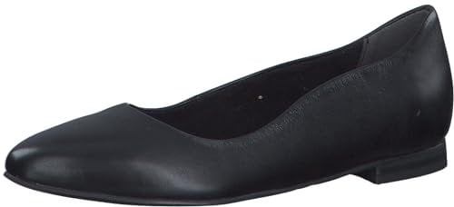 Tamaris Women's 1-22119-42 Ballet Flats, Black, 3.5 UK