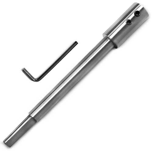 ASNOMY Prolunga extra lunga da 170 mm per trapani forestali con codolo da 3/8, codolo di prolunga per fresature e aperture particolarmente profonde