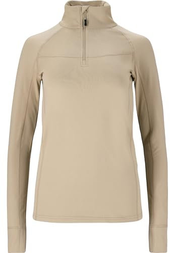 WHISTLER Damen Funktions-Langarmshirt Blume 1136 Simply Taupe 40