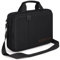 DOMISO 14 Pollici Ventiquattrore per PC portatili Impermeabile Borsa Tracolla per 14 Laptop Notebook/MacBook Pro/HP Stream 14 Chromebook 14/ASUS ZenBook/IdeaPad ThinkPad,Nero