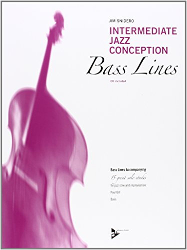 INTERMEDIATE JAZZ CONCEPTION FOR BASS LINES BASSE +CD