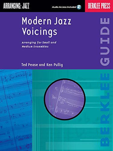 Arranging Jazz: Modern Jazz Voicings for Concert Bands (Book/CD): Arranging for Small and Medium Ensembles
