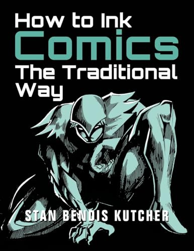How to Ink Comics: The Traditional Way (Pen & Ink Techniques for Comic Pages)
