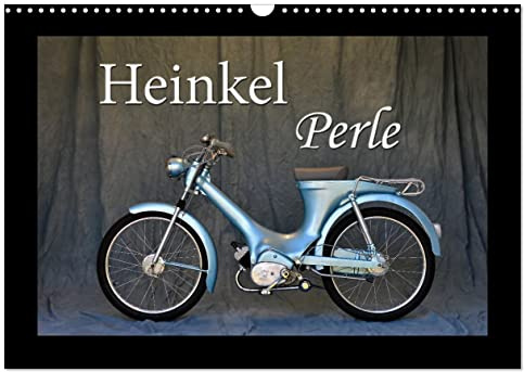 Heinkel Perle (Wandkalender 2026 DIN A3 quer), CALVENDO Monatskalender: Ein Schmuckstück unter den historischen Mopeds (CALVENDO Mobilitaet)