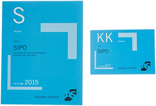 Bundle Soyka, Skript StPO + Soyka, Karteikarten StPO