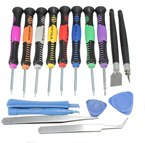 EsportsMJJ 16 in 1 Riparazione Strumenti Cacciaviti Set for Ipad4 5 4/4S iPhone 3Gs