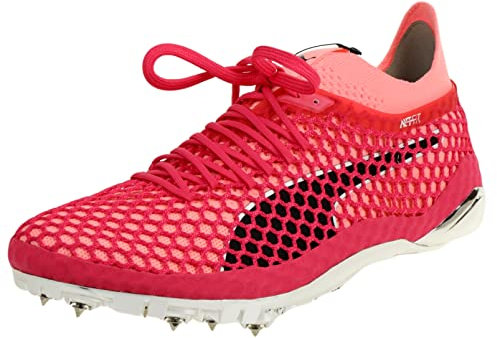 Puma Evospeed Netfit Sprint, Zapatillas de Atletismo Unisex Adulto, Rosa (Paradise Pink-Soft Fluo Peach Black), 43 EU