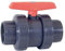 Ventil, Zifferblatt aus PVC, 50 mm. Hochwertiger Absperrschlüssel für PE- und PVC-Rohre 50 mm 1 1/2 Zoll.