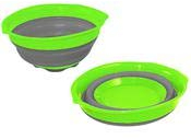 Schüssel Salatschüssel Rührschüssel Faltschüssel Silikon faltbar Camping Caravan 1,5 Liter