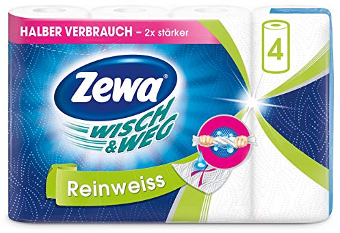 Zewa Wisch&Weg Küchenrolle Reinweiss, 1 x 45 Blatt