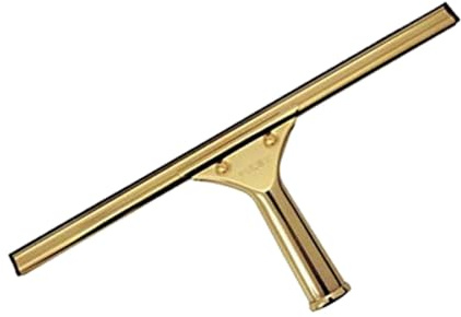 Bunzl Limpiacristales Inoxidable Con Goma Dura - 35 Cm