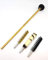 Armeriaonline Kit Pulizia Armi 9x21 Armi Corte e a Salve 9mm 9x21 38 357 con scovoli Pistola