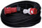 Voxura CEE-Kabel Verlängerungskabel Starkstromkabel 5-polig 400V H07RN-F 5G 2,5 16/5 16A IP44 Phasenwender Starkstrom 50m