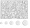 BEEFLYING 150 Stück Glas Cabochons Transparente Glaskuppel Cabochons Klar Flatback Klarglas Cabochons für Cameo Foto Anhänger Schmuckherstellung