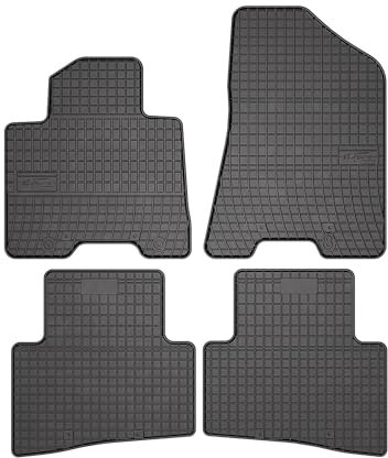 OMAC Gummi Fußmatten kompatibel mit Kia Sportage 2015-2018 Automatten Gummi TPE Schwarz 4X