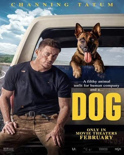 Dog Channing Tatum Poster 30 x 40 cm