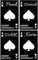 4PCS Personalised Bottle Openers Credit Card Size, Groomsmen Best Man Gifts for Wedding Bachelor Party, Stainless Steel Beer Bottle Opener, Spade A Black