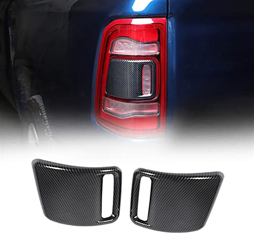 WOHOOD Auto Dekorieren Auto Rücklicht Lampe Dekoration Abdeckung Trim Aufkleber Für Dodge Für Ram 1500 2018 2019 2020 2021