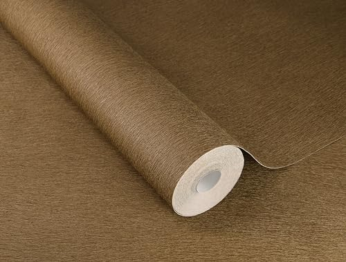 Rasch Tapete 751079 - Braune Vliestapete mit Felloptik, Fellstruktur aus der Kollektion African Queen