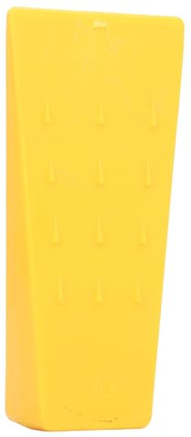 SEAFRONT 5,5-Zoll-ABS-Fällkeil für Einfaches Fällen von Bäumen, Robust, Leicht, Sicherer Griff, Vereinfacht Holzeinschlagarbeiten, Kompakt, Tragbar (Yellow)