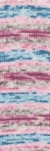 WOOLADDICTS Move (Lang Yarns) 1126.0010 - pink/beige/petrol
