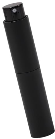 Flacone spray ricaricabile per profumo, 10 ml, nebulizzatore strisce, forte ed elegante, da viaggio, dispenser portatile di profumo con dimensioni compatte, atomizzatore vuoto di lunga durata con