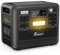 FOSSiBOT Station électrique portable LiFePO4 2048 Wh - Générateur electrique portable solaire mobile avec 230 V/2400 W (pointe 4800 W), USB et QC, stockage d'énergie mobile pour l'extérieur