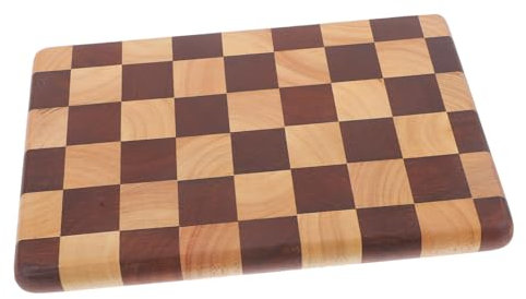 LALADEFIEE Tagliere A Quadretti Fatto A Mano Taglieri in Legno Spessi A Doppia Faccia Per La Preparazione in Cucina