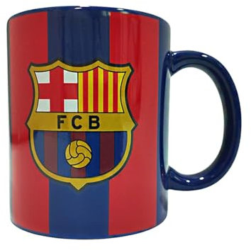 JYC CREATIVE Regalos Taza del Barcelona Fútbol, Taza Regalo Barcelona, Productos Exclusivos para Fans, Regalos Ideales para Aficionados del Fútbol, Accesorios del Barcelona,