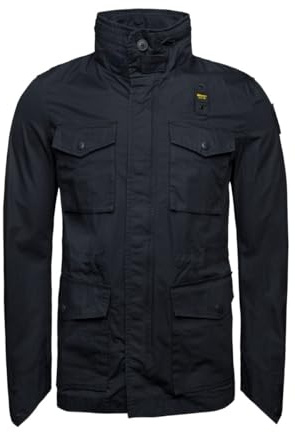 Blauer Herren Übergangsjacke
