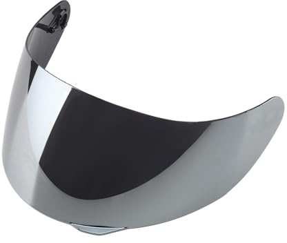 Visore di ricambio per AGV K5 K3SV K1 Casco integrale Motocicleta Pantalea antivento Lente de casco (plata)