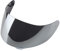 Visera de Recambio para AGV K5 K3SV K1 Casco Integral Motocicleta Pantalla antiviento Lente de Casco （Plata）