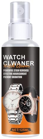 KOAHDE Watch Cleaning Care Spray,Watch Cleaning Solution for Bracelets,Metal Bracelet Cleaner,Effective Stain & Dirt Removal Spray,Watch Cleaning Kit & Repair Kit