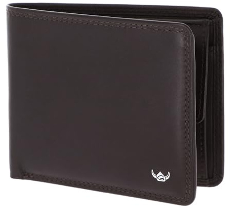 Golden Head Leder Geldbörse Polo RFID Protect Scheintasche 1135 Dunkelbraun