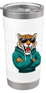 Cool Jaguar Gift for Men Women Boys Girls Kids Stainless Steel Insulated Tumbler