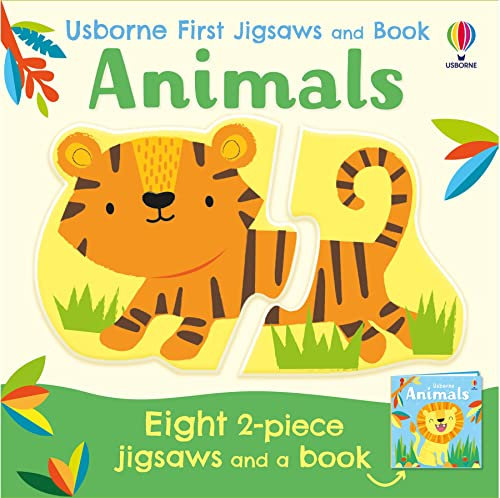 Usborne First Jigsaws: Animals: 1 (Usborne First Jigsaws and Book)