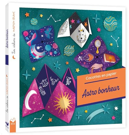 Les ateliers de Marion Blanc - Cocottes en papier - Astro bonheur
