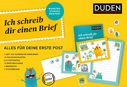 Ich schreib dir einen Brief: Alles für deine erste Post - mit 16-seitigem Heft, Briefpapier, Stickern, Umschlägen und Co.