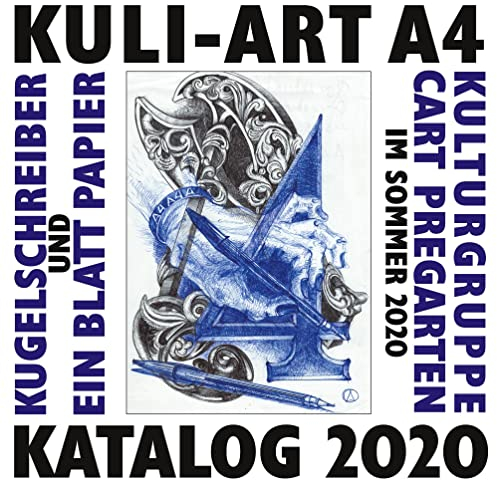 Kuli-Art-A4: Ein Blatt Papier und ein Kugelschreiber