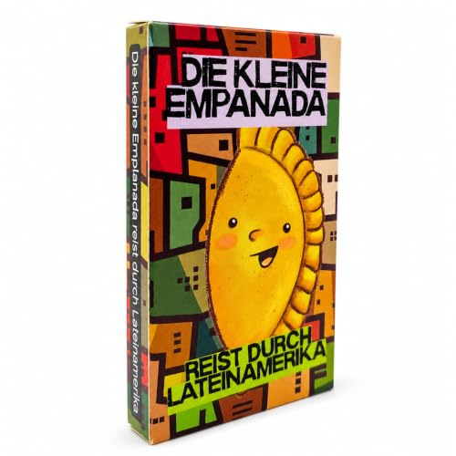 Die kleine Empanada reist durch Lateinamerika – Spanisches Kartenspiel zum Spanisch üben für Anfänger & Fortgeschrittene – Lernspiel für Wortschatz & Kommunikation