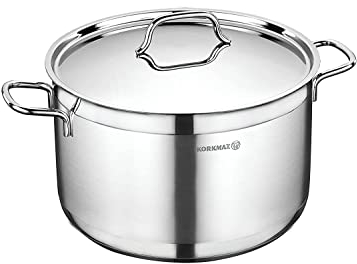Korkmaz Alfa Pot en acier inoxydable 30 cm