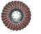 125mm Polierfächerscheibe Mittel/Medium Vlies Polierscheibe, 22.23mm, Polier Scheibe.