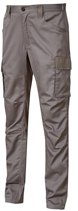 U POWER Cargohose Stretch mit Multifunktionstaschen Crazy Stone Grey Casual Arbeitshose Herren (1er Pack)