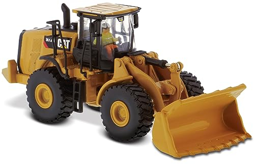 Caterpillar Diecast Masters 85949 Radlader 972M, scala 1:87, ca. 10,3 x 3,7 x 4,2 cm, 14+, adatto per modellini ferroviari e collezionisti