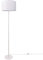 Paco Home Stehleuchte Wohnzimmer Schlafzimmer Stehlampe LED Einbein Stoffschirmlampe Lampenschirm Rund Modern E27 Einfarbig